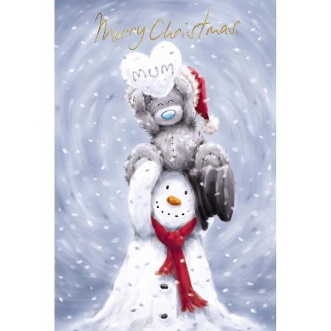 Mum Snowman Me to You Bear Christmas Card £2.49